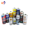 Embalagem de lata de aerossol vazia para produtos de cuidados industriais