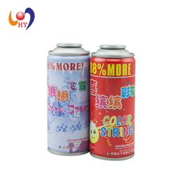 Lata de spray aerossol para cor de barbante e spray para neve