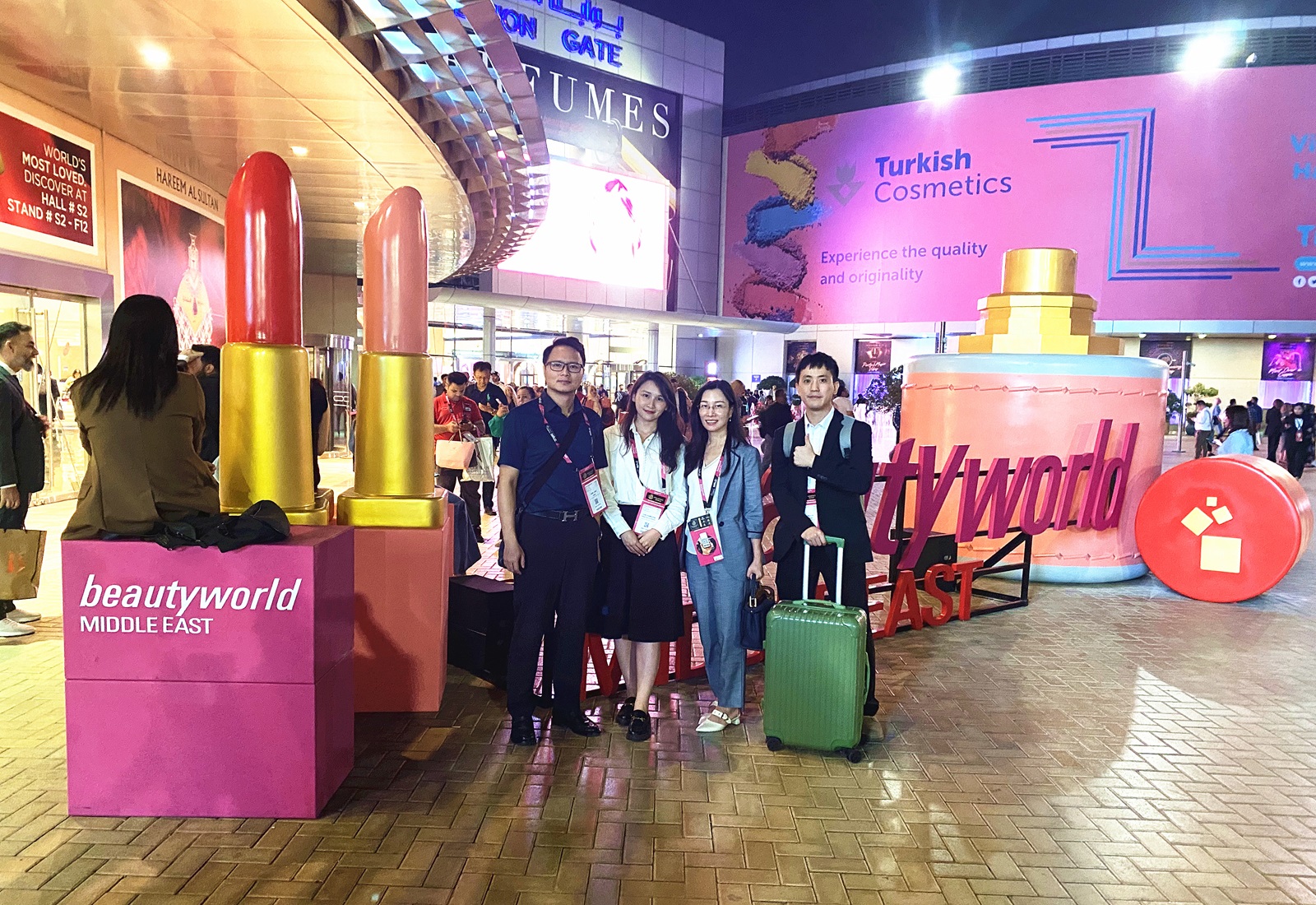 HengYu explora a exposição Beautyworld em Dubai