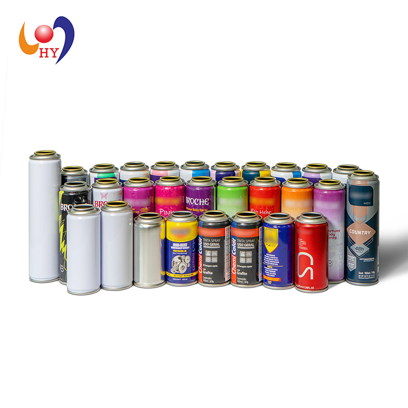 Como você embala latas de aerossol para voar?